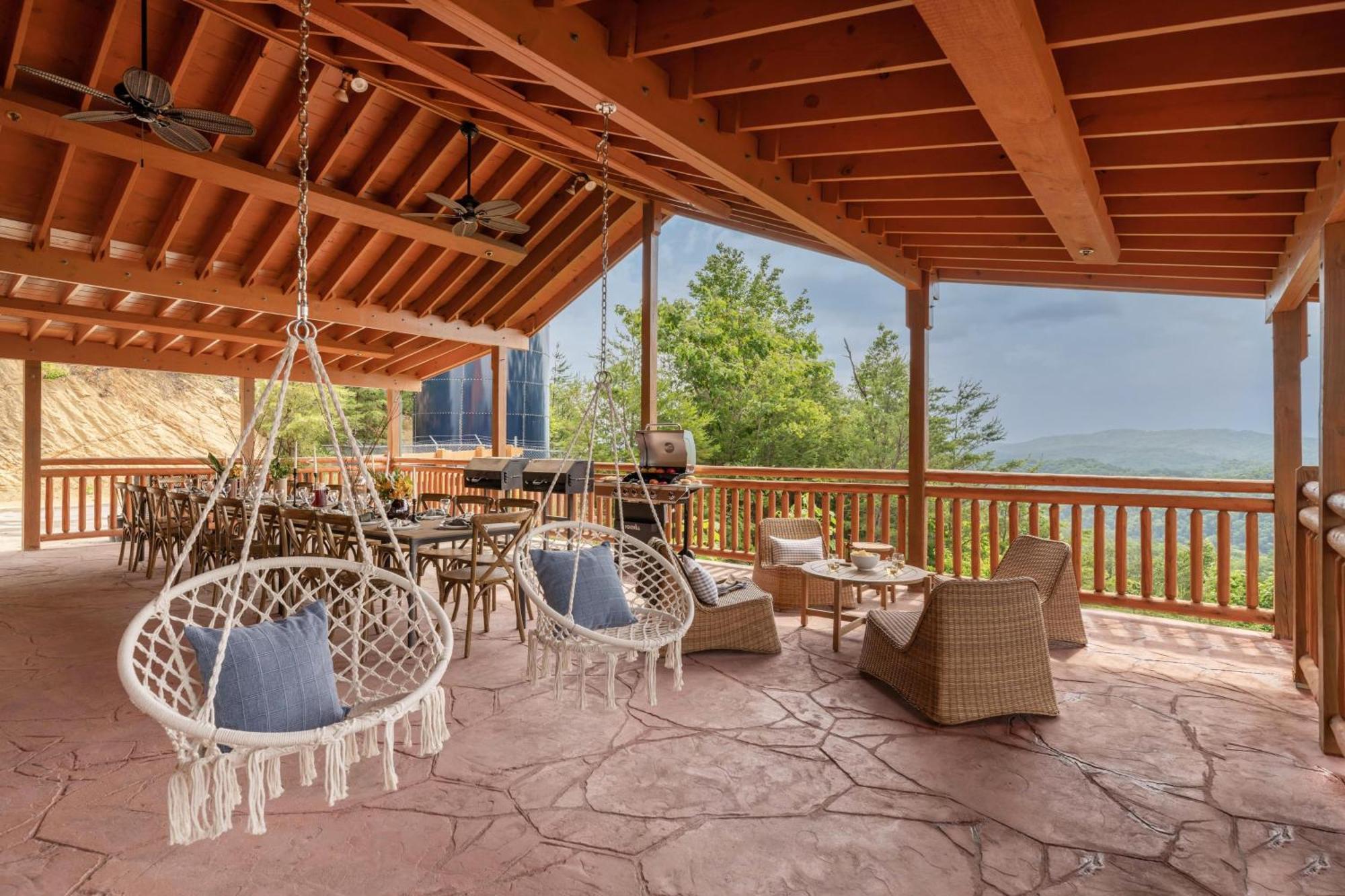 Sugarland By Avantstay Sleeps 28 Home Theatre Two Hot Tubs Indoor Pool Incredible Views Pigeon Forge Buitenkant foto