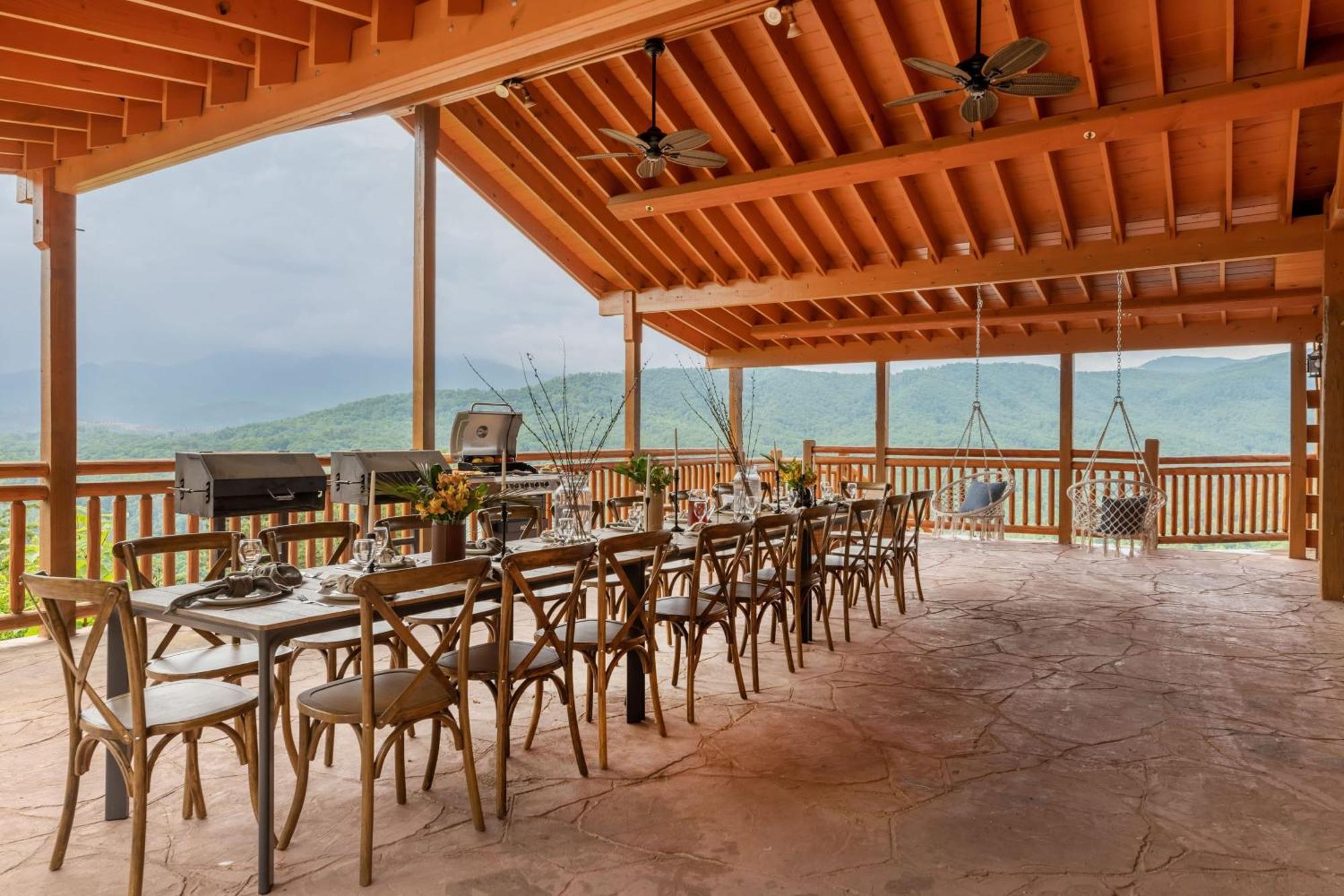 Sugarland By Avantstay Sleeps 28 Home Theatre Two Hot Tubs Indoor Pool Incredible Views Pigeon Forge Buitenkant foto