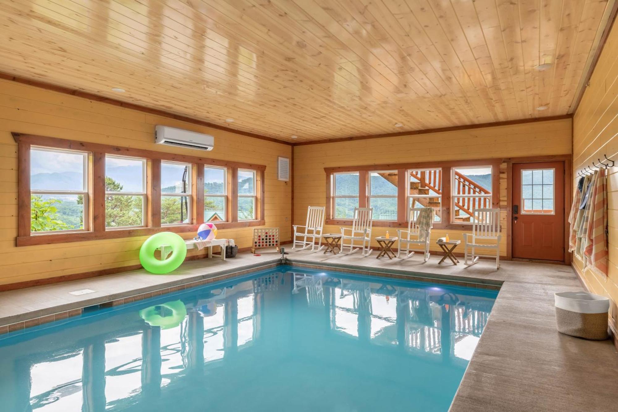 Sugarland By Avantstay Sleeps 28 Home Theatre Two Hot Tubs Indoor Pool Incredible Views Pigeon Forge Buitenkant foto